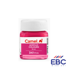 CAMEL ACRYLIC COLOUR - 341 PINK 15ML